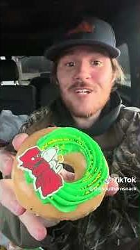 Krispy Kreme Peanuts Doughnuts Review with @thesouthernsnack @KrispyKremeDoughnuts