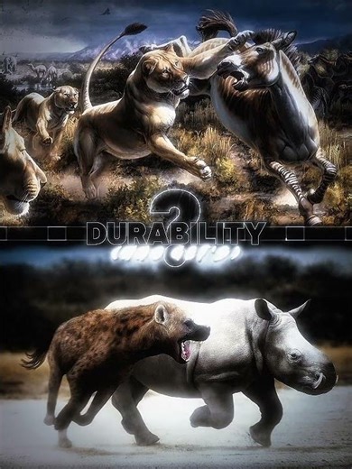 Dinocrocuta vs Panthera Atrox
