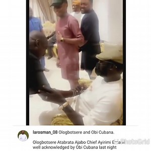 8.4K views · 64 reactions | Obi Cubana makes first appearance after his release from EFCC custody | Oriental Times | Facebook