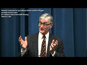 Minister Counselor for Agricultural Affairs Geoffrey Wiggin Discusses Food Security