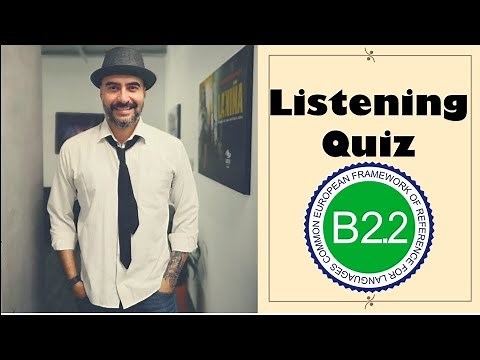 Ejercicio de Listening en INGLÉS (B2)