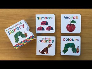 The Very Hungry Caterpillar’s Little Learning Library Box Set for Children and Toddlers