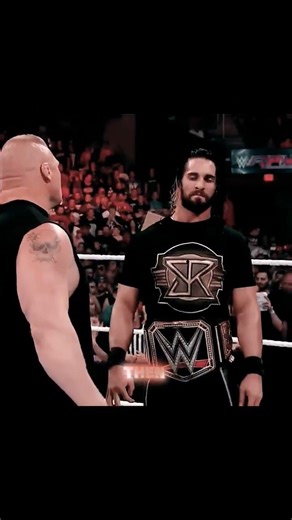 Seth Rollins Afraid Of Brock Lesnar Then & Now ❤️‍🩹 #wwe #wrestling #wrestlingfuture #edit