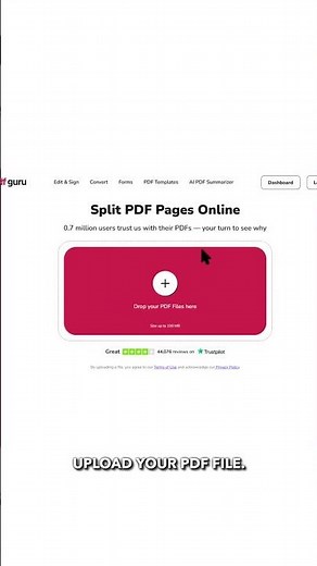 Split One PDF Into Multiple Files