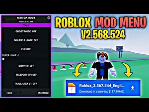 Roblox Mod Menu 2.568.524 terbaru 2023 - No Password, Fly, God Mode