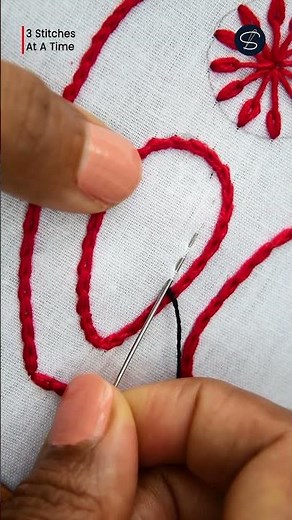 Running Stitch | Red Bird Embroidery (Part 3/3) | Final part