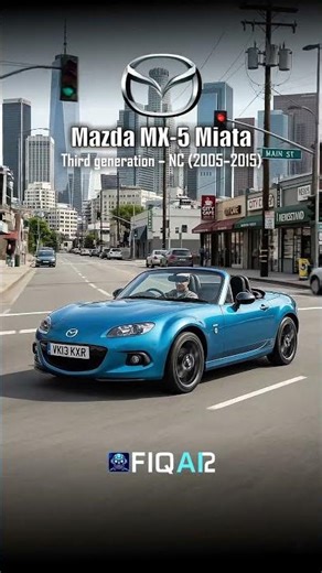 Mazda MX-5 Miata evolution (1989-present) #carevolution #cartransformation #vehicleevolution