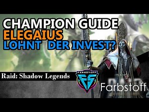 Raid: Shadow Legends - Champion Guide - Elegaius