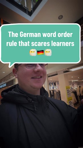 Once you see this pattern, long German sentences suddenly make sense. Follow for real German 🇩🇪 #LearnGerman #Deutschlernen #GermanGrammar #GermanTips #Polyglot