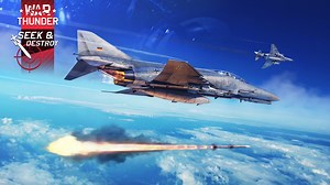We just released the new "Seek & Destroy" major update! ▪️ Over 40 new and updated vehicles ▪️ Benelux aircraft subtree ▪️ Active Radar Homing Missiles ▪️ New helicopter cockpits ▪️ 2 new battlegrounds 👉 https://wt.link/Seek_and_Destroy | War Thunder