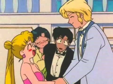 Serena from sailor moon gets drunk