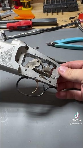 Have you ever wondered how the mechanism inside an over/under shotgun works?