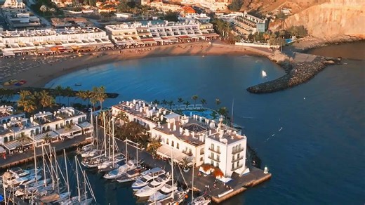 Puerto de Mogán, Gran Canaria: Drone views of Canarian beauty