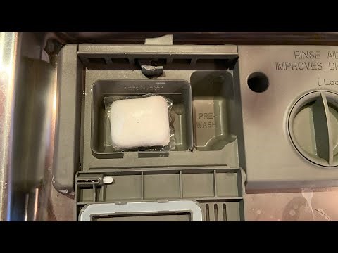 Dishwasher detergent packet not dissolving all the way. What the @&$%! Finally figured it out.