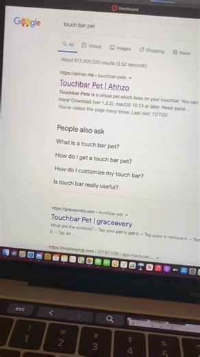 7.8K views · 15 reactions | Touch Bar Pet on a MacBook Pro  #touchbarpet #BVIRAL | Digital Hustler | Facebook