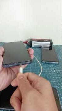 “How to Charge Phone Using LiPo Battery & Fast Charging Module”#shorts #powerbank #lipobattery