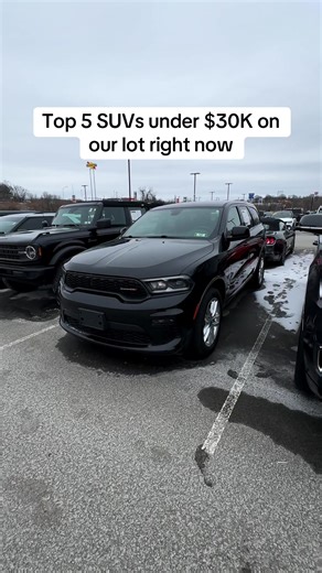 Top 5 Best SUVs Under $30K Available Now