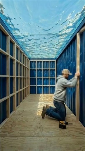 Secret Room Hidden Under a Swimming Pool 😱