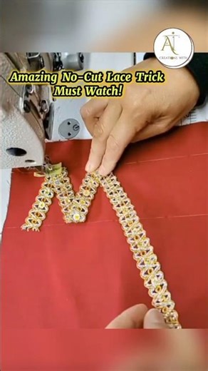 How to Stitch Lace on Fabric