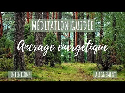 Méditation d'ANCRAGE ENERGETIQUE | Poser ses INTENTIONS | Alignement énergétique | Méditation guidée