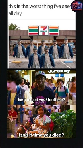 Why Are There So Many Elevens At 7-Eleven? 😂 | #strangerthings Funny Meme