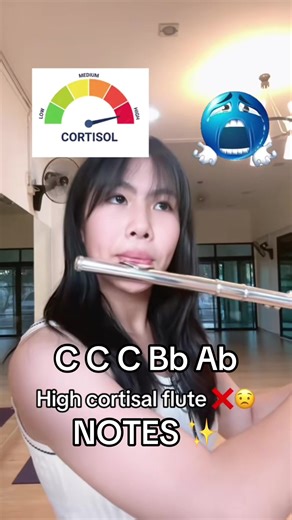 Low Cortisol Music Notes for Flute