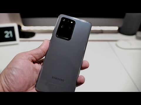 Samsung Galaxy S20 Ultra 5G DUAL SIM Unboxing