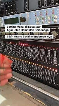 Vocal settings in the equalizer to make it smoother and more powerful #music #reels #soundsystem