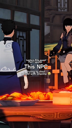 ʚniniɞ on Instagram: "Lantern rite quest festival part I // This npc trying to start a fight with shenhe 😭 #lanternritefestival #lanternritegenshin #lanternritequest #shenhegenshin #genshinimpact"