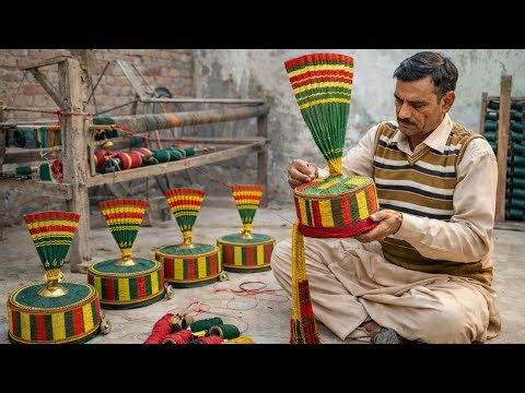 A Rare Handcrafted Process: Weaving Cloth & Creating Bandmaster Shako