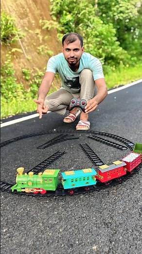 Remote control rc train 🚂 unboxing and testing