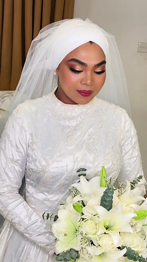 Stunning Muslim Bride Makeup Transformation by Yaara Allen