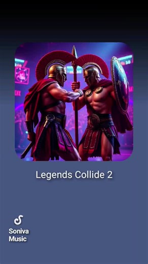 Legends Collide 2 #ai #warriors #achille #spartacus #techno