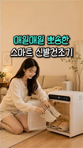 매일 뽀송한 신발! 스마트 신발 건조기 #신발건조기 #신발관리 #건조기 #꿀템 #신박템