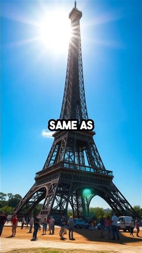 This Physics Trick Makes Landmarks Change Size #shorts #amazing