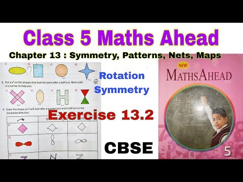 Class 5 Maths Ahead Exercise 13.2 | Chapter 13 Symmetry & Mirror Image | CBSE Maths