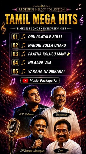 Golden Tamil Melodies | Best Love Songs & Evergreen Hits Collection