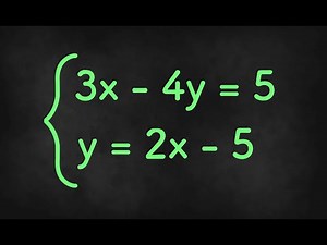 Solving Systems of Equations by Substitution - Algebra 1 Unit 4 Lesson 3