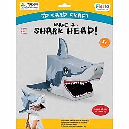 Shark 3D Mask Card Craft