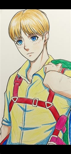 Armin Arlert Sketch | Attack on Titan Final Season Fan Art, manga style, Armin Arlert drawing