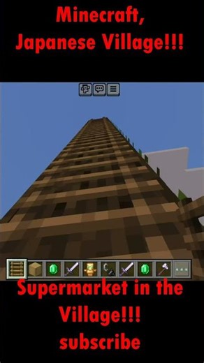 Minecraft Japanese Village Tour #minecraft #shorts