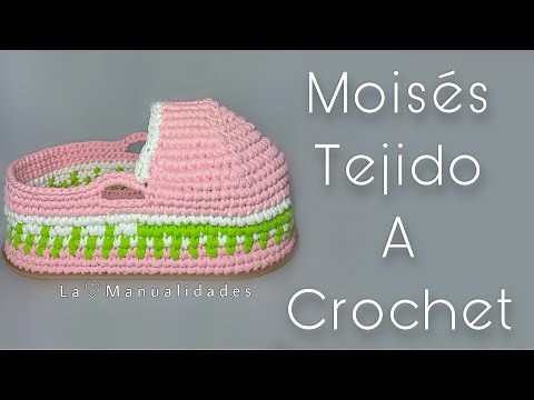 Moisés tejido a crochet-LaManualidades
