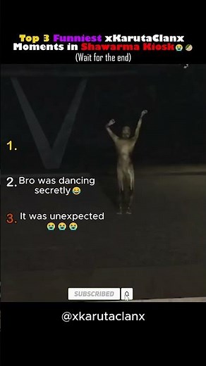 Top 3 Funniest xKarutaClanx Moments in Scary Shawarma Kiosk That Had Everyone Screaming 😂