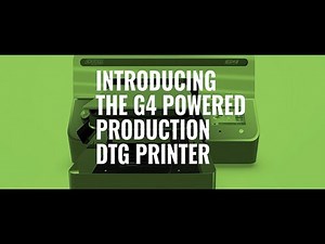 Introducing the G4 Powered Production DTG Printer