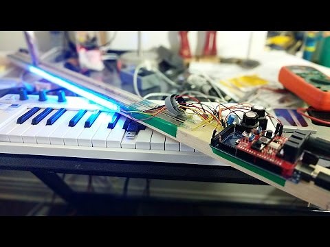 Wintergatan Inspired (modulin) DIY Ribbon Midi Controller