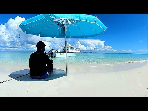 Solo Fishing trip to Abaco Bahamas Cooking and sleeping in my 21 Feet Crooked Pilot house Boat
