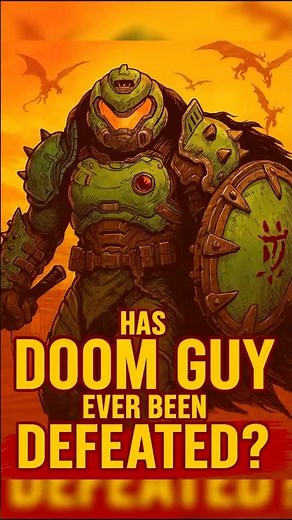 Has Doomguy Ever Been Defeated #doom #doomslayer #doomdarkages #doomguy #gaming #doometernal