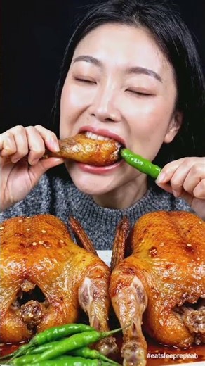 whole chicken roast 🍗#asmr #mukbang #shorts #eating #food #viral #shortsfeed #eatingshow