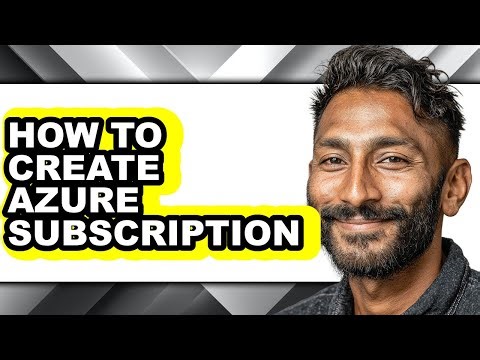 How to Create Azure Subscription (only Way)