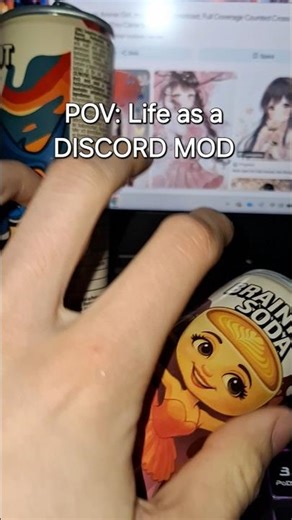 Life as a DISCORD MOD! 🤯🤣 #discordmod #discord #fat #anime